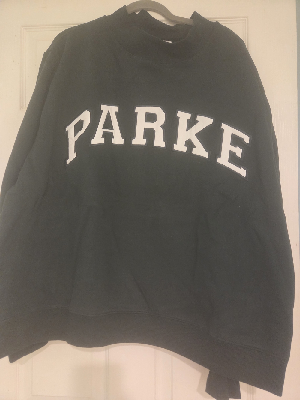 Parke Forest Green Sweatshirt XXL  Mockneck Brand New Never Worn